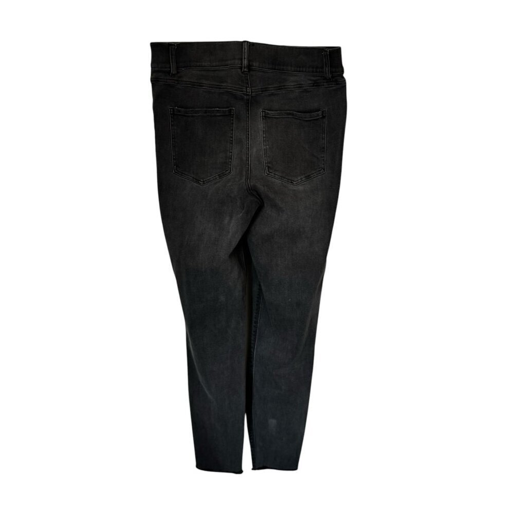 SPANX Women's Distressed Denim Skinny Pants (Grey, Large) - Picture 3 of 12